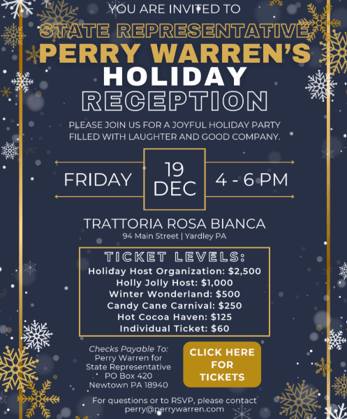 State Rep. Perry Warren Holiday Reception