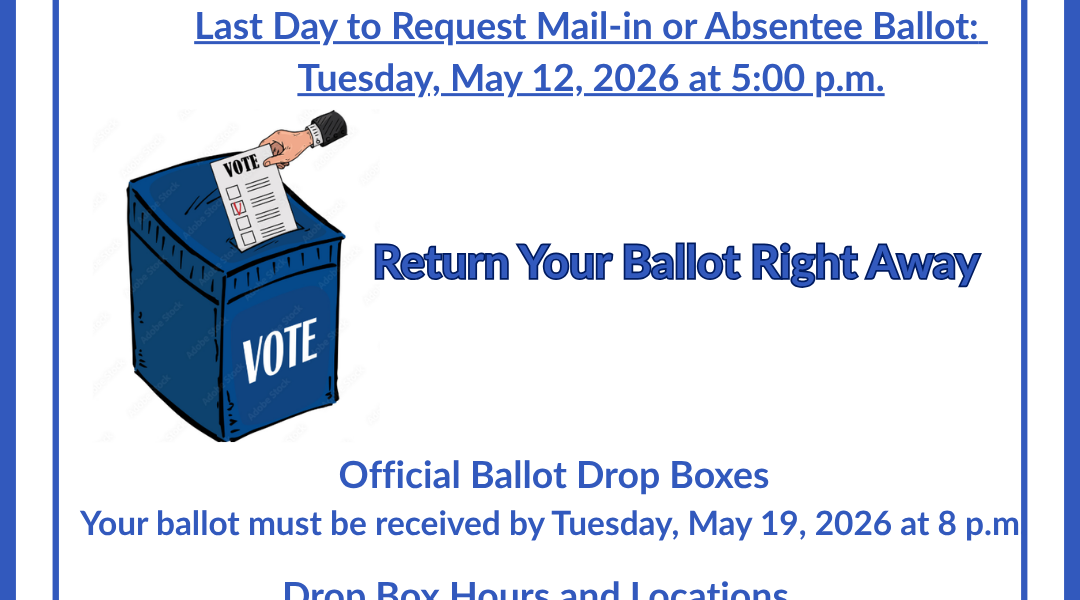 Important dates for PA Primary – May 29, 2026