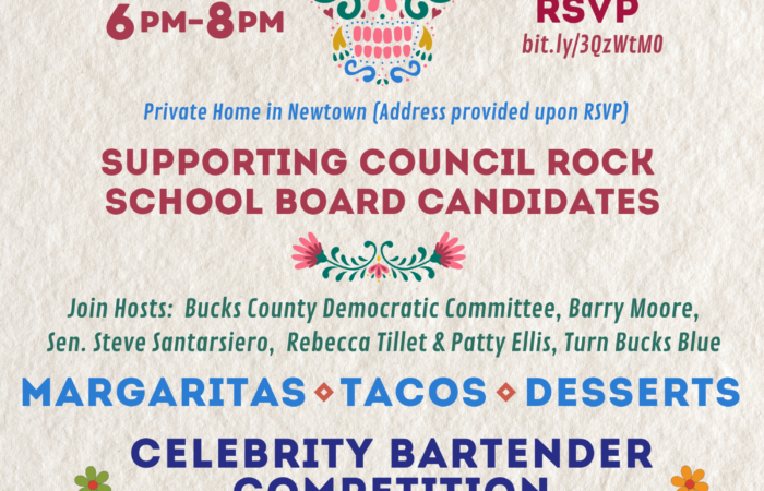 Tacos & Tequila – Supporting Council Rock School Board Candidates