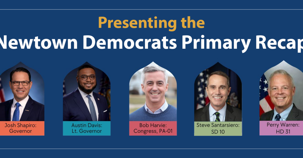 The Newtown Democrats Primary Recap