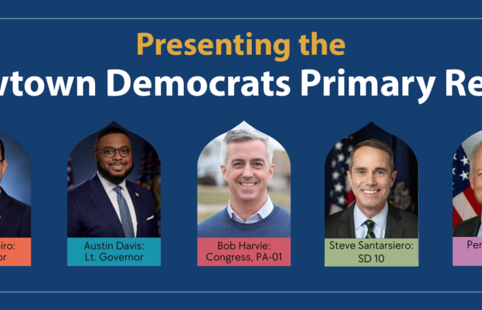 The Newtown Democrats Primary Recap