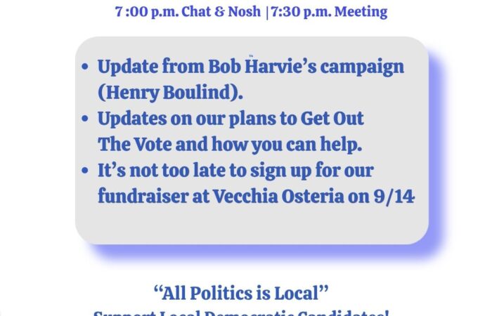 Newtown Democrats September Meeting - 9/10/2026
